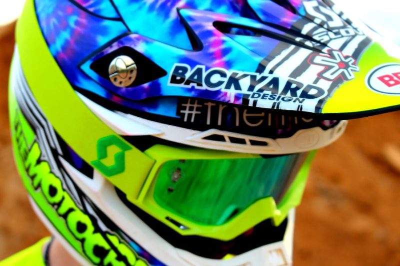 Helmet Wrap Bell Moto 9 Closeup Helm Beklebung Helmet Sticker Set Motocross MX