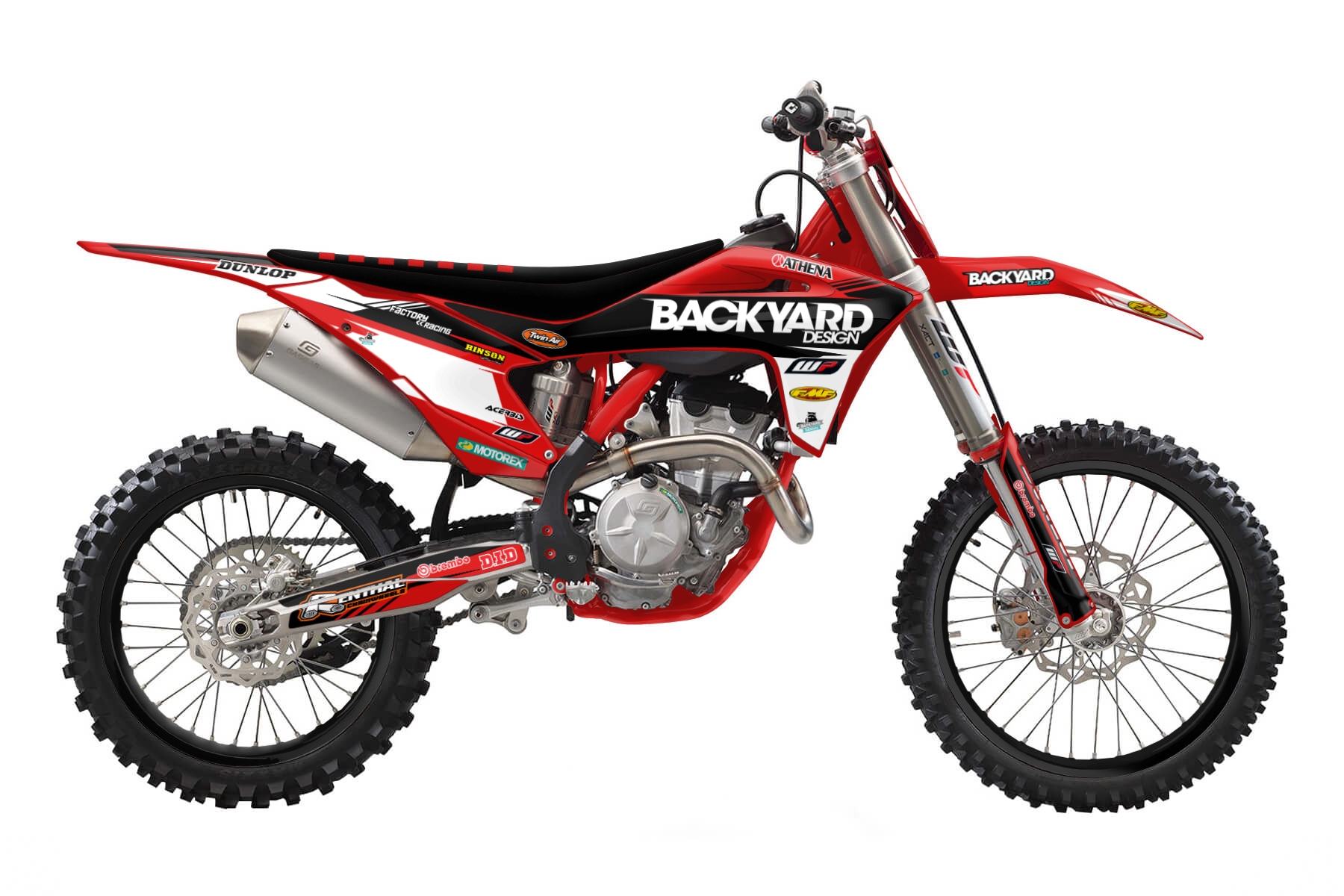 GasGas MC 450F
MX Graphic Kits

Pure power combines with a dynamic and precise handling. This is the GasGas masterclass. The best technical features are paired with a mouth dropping performance here.