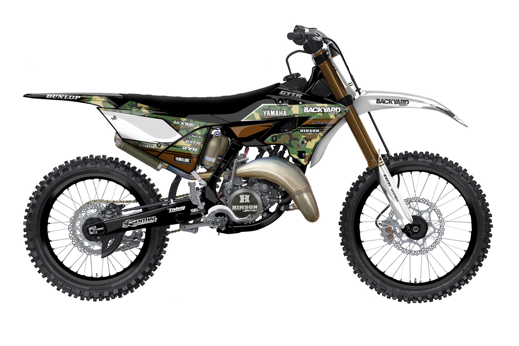 Yamaha YZ 125
MX Graphic Kits

The Yamaha YZ 125 can convince with enough power to bring this lightweight to life and leave behind the competition. If you seek an agile 125cc bike, this one is the perfect match.