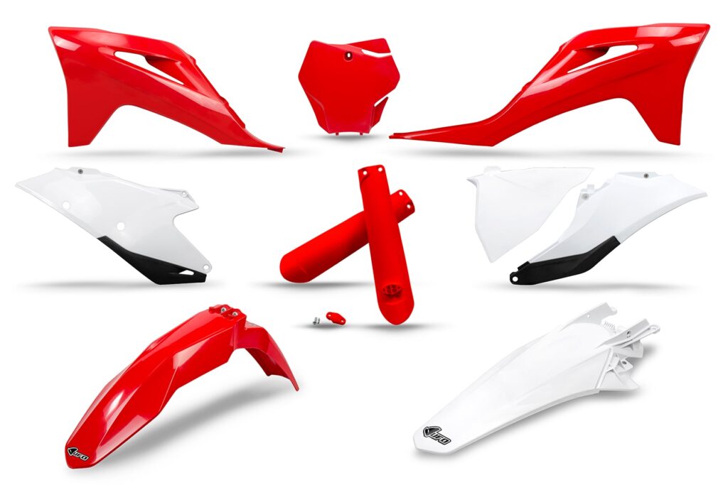 GasGas MC Red And White Plastic Kit