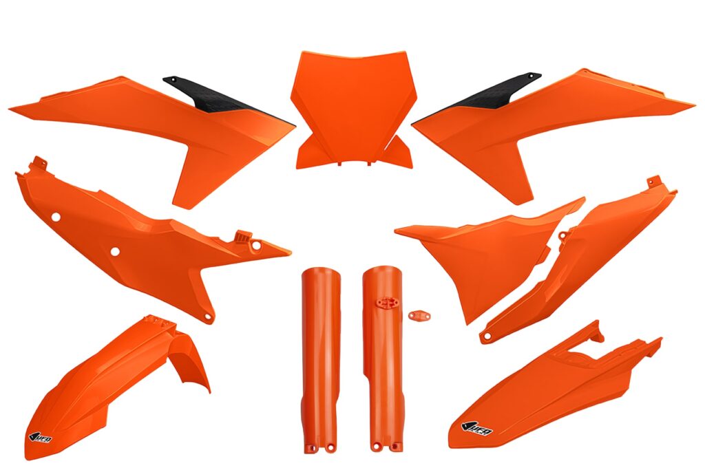 KTM 2023 Orange Plastic Kit Min