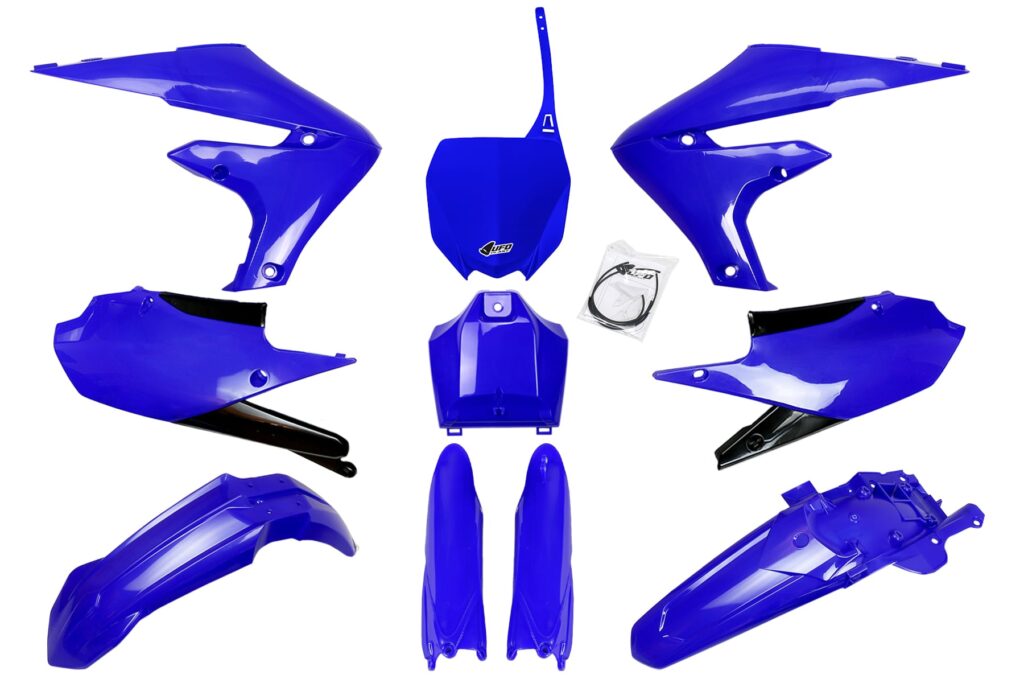 Yamaha YZF Blue Plastic Kit Min