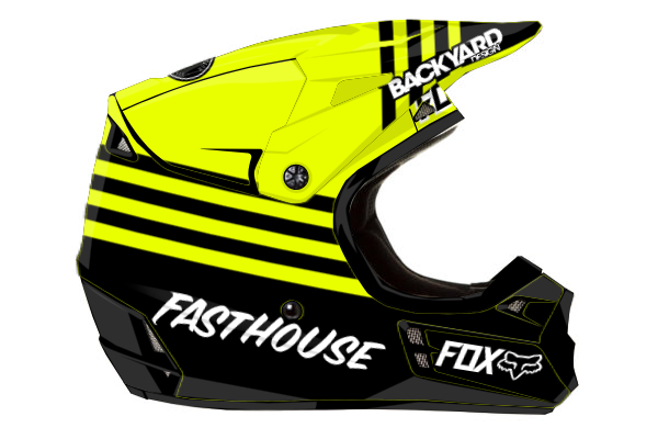 FOX Motocross Helmet Graphics) el nuevo casco de cross de la marca fox